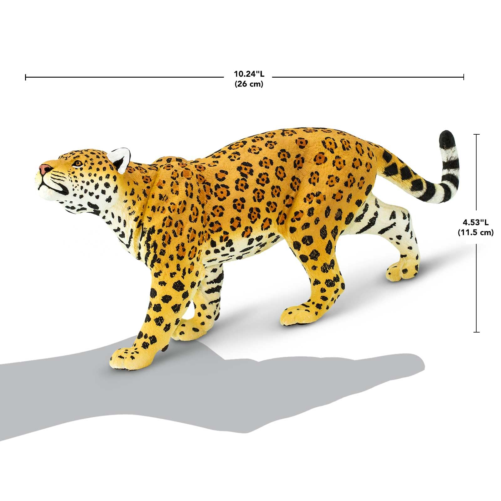 Safari Ltd. Jaguar Figurine - Detailed 10.25" Plastic Model Figure - Fun Educational Play Toy for Boys, Girls & Kids Ages 1+