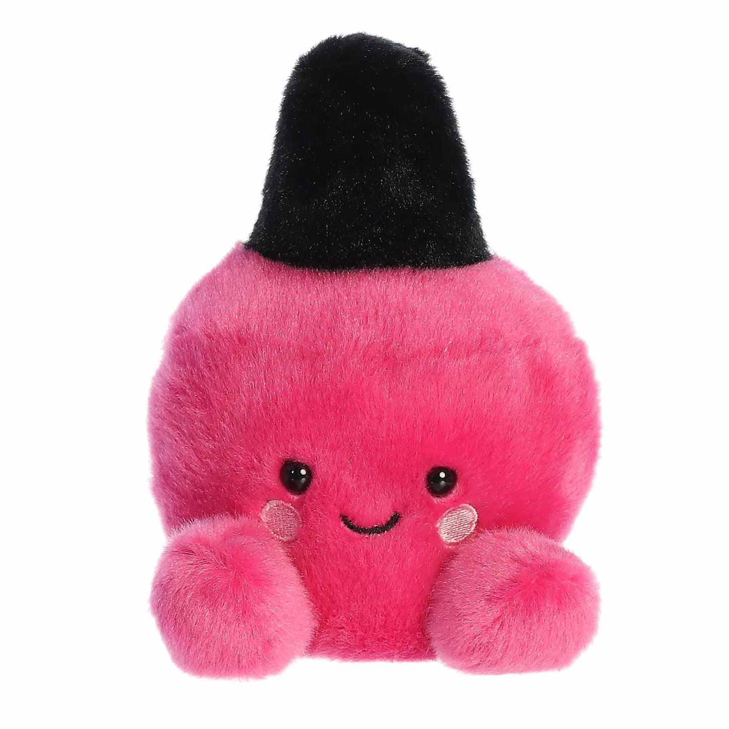 Aurora® Adorable Palm Pals™ Kitty Nail Polish™ Stuffed Animal - Fun Collectible Plush for Kids and Adult Collectors - Perfect for Decorating Rooms