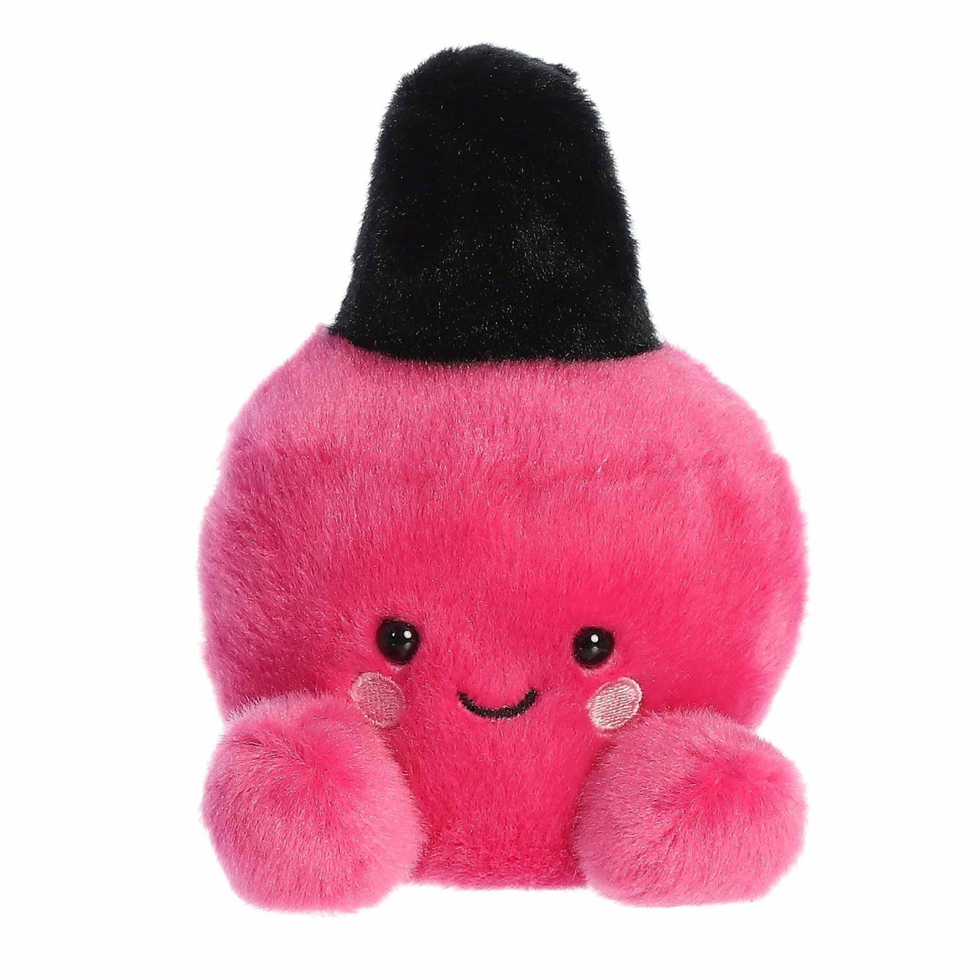 Aurora® Adorable Palm Pals™ Kitty Nail Polish™ Stuffed Animal - Fun Collectible Plush for Kids and Adult Collectors - Perfect for Decorating Rooms