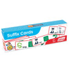 Junior Learning Suffix Flashcards, The Science of Reading Supplementary Resource Flashcards, Learn Suffix Rules, for Ages 6+, Grade 1, for Classroom