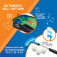 NSG Electronic Mini Golf Putting Game for Kids - Indoor Golf Toy with 4ft Mat, Aiming Pin Flag, Auto Ball Return, Cheers & Sounds, Lights, 3 Balls