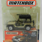 MATCHBOX Globe Travelers Gold/Black JEEEP Wrangler 65TH Anniversary