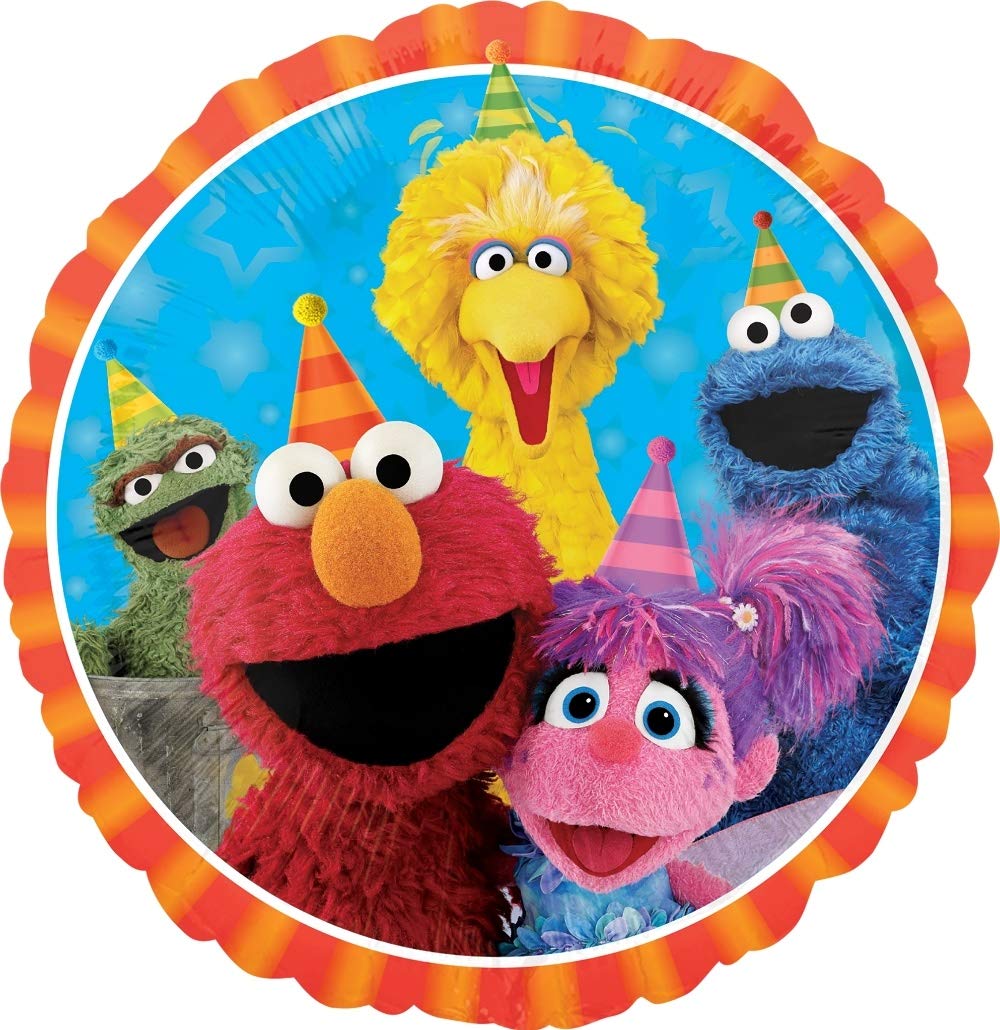 Anagram Elmo and Friends 2nd Birthday Supplies Decorations Balloon kit
