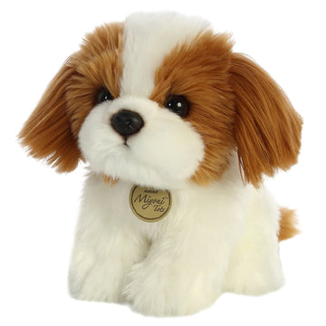 Aurora® Adorable Miyoni® Tots Shih Tzu Pup Stuffed Animal - Lifelike Details Make a Cherished Companion - Perfect for Decorating Bedrooms or