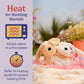 warmies Hugs Duo Microwavable & Weighted Stuffed Animals, Puppy - Heatable Plush for Warmth & Cool Relief - Weighted Plushies- Heated Plushie