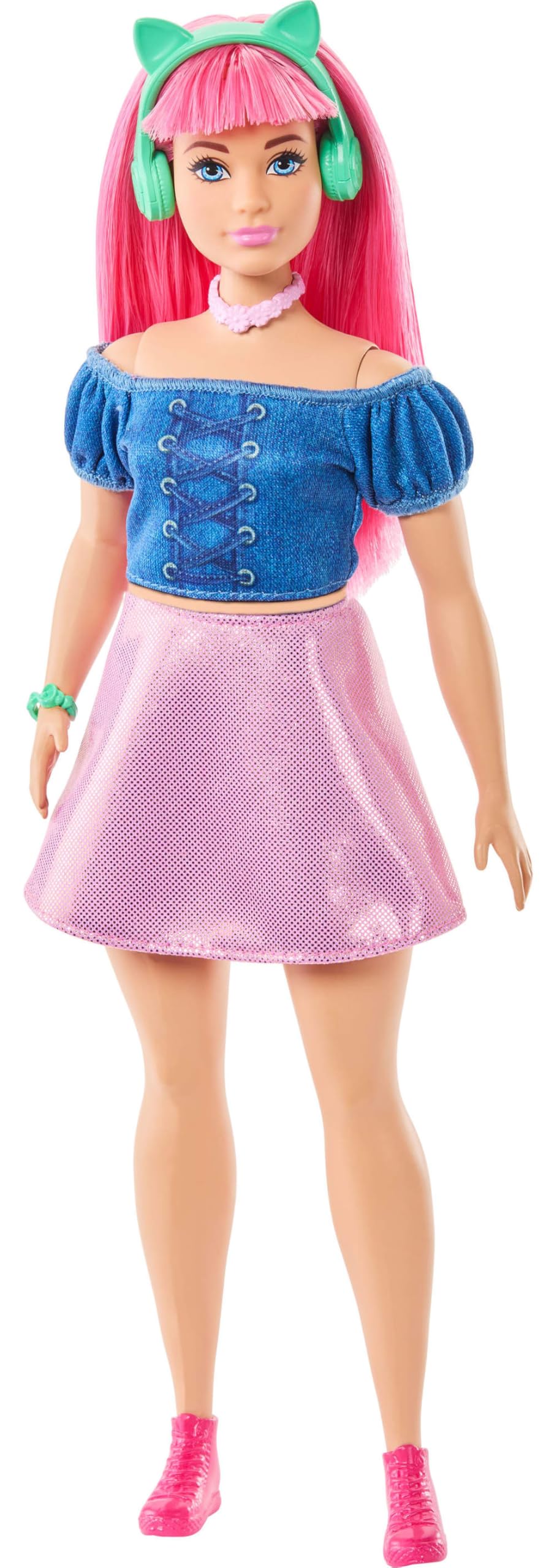 Barbie Mysteries: Beach Detectives Daisy Doll Wearing Signature Removeable Outfit with Storytelling Accessories, Including Pet Kitten