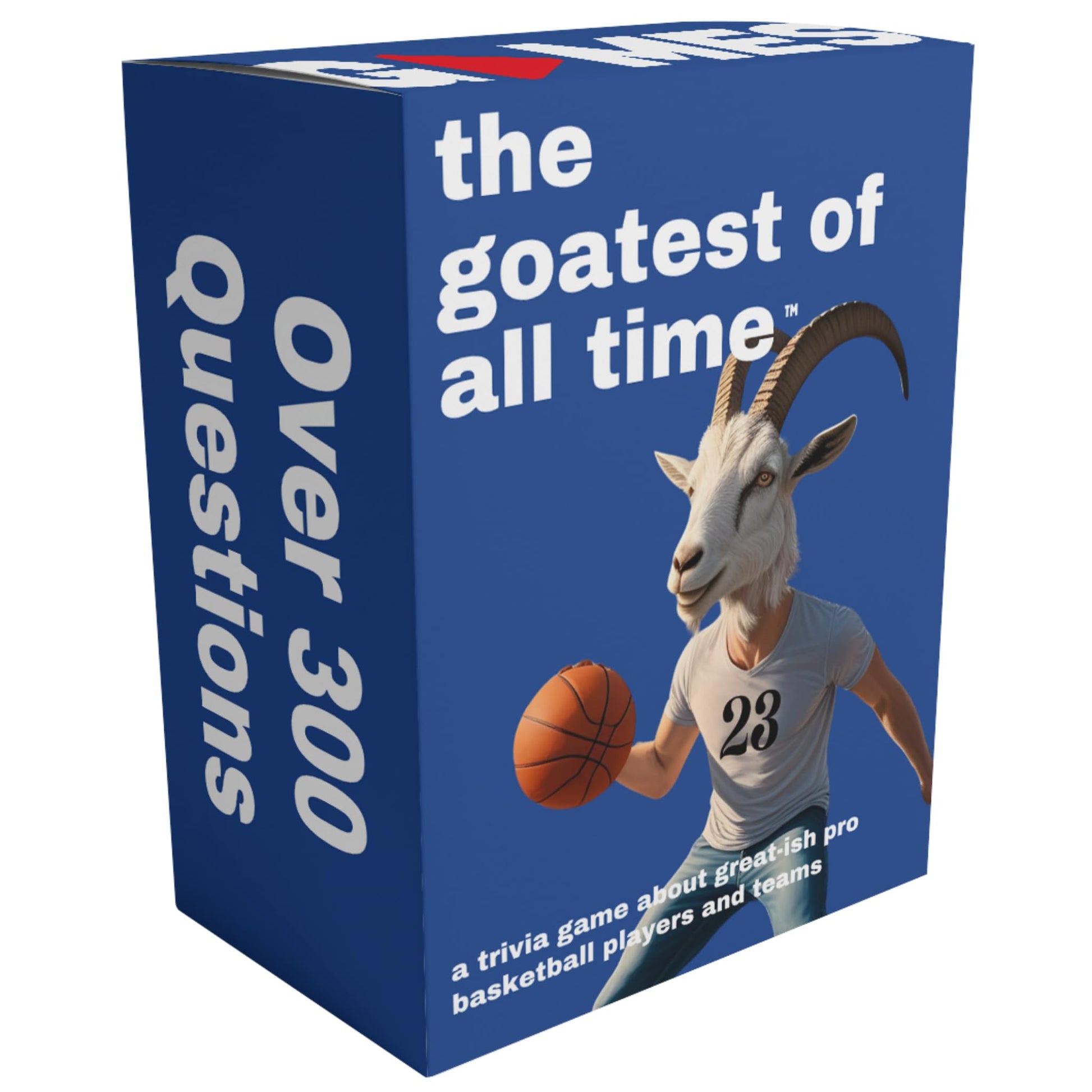 HARSTCO GAMES The Goatest of All Time - Basketball Trivia Game! 300 Trivia Questions on the Greatest pro Basketball Players, Teams and Coaches of All