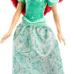 Mattel Disney Princess Ariel Doll in Sparkling Fashion with Removable Skirt, Tiara and Shoes, Posable & Collectible, Inspired by the Little Mermaid