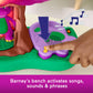 Barney World Preschool Toy Lights & Sounds Treehouse Playset with Figures for Pretend Play Kids Ages 3+ Years