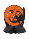 Beistle 9.75" Tissue Paper Cat and Moon Centerpiece Halloween Decoration