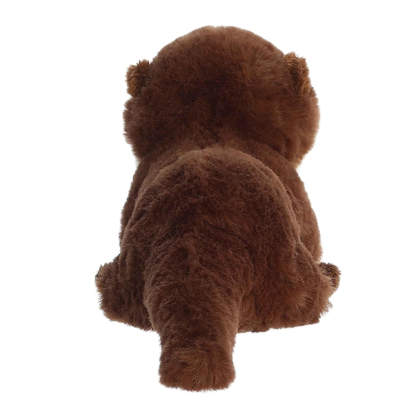 Aurora® Adorable Mini Flopsie™ River Otter Pup Stuffed Animal - Playful Ease - Timeless Companions - Brown 8 Inches