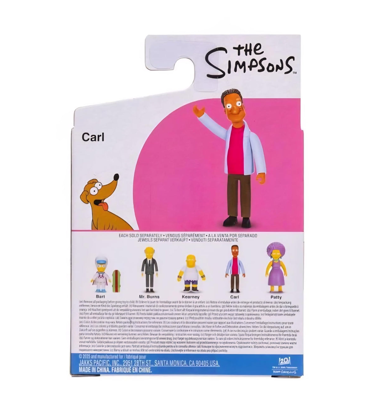 The Simpsons Action Figures 2.5 Inch Carl