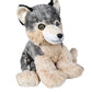 Stuffems Toy Shop Make Your Own Stuffed Animal Mini 8 Inch Timber the Wolf Kit - No Sewing Required!