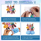 9pcs Game Party Honeycomb Centerpieces for Boys Girls Kids Teens, Nine Original Designs Birthday Decorations Party Supplies Table Toppers Extra Thick