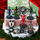 PIKATANG 9 PCS Action Figure Toys Model Dolls Children's Gifts Halloween Thanksgiving Christmas Birthday Party Toys