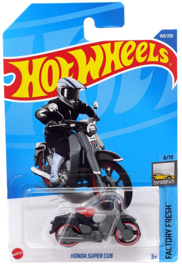 Hot Wheels Honda Super Cub, Factory Fresh 8/10
