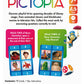 Ravensburger Disney World of Disney Pictopia Card Game - Travel-Sized Trivia Game for Kids and Adults | Educational Fun | Family Bonding Time | Ideal
