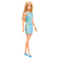 Barbie Blue Logo Print Dress Doll