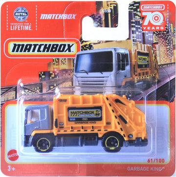Matchbox Garbage King (Orange) 70 Years