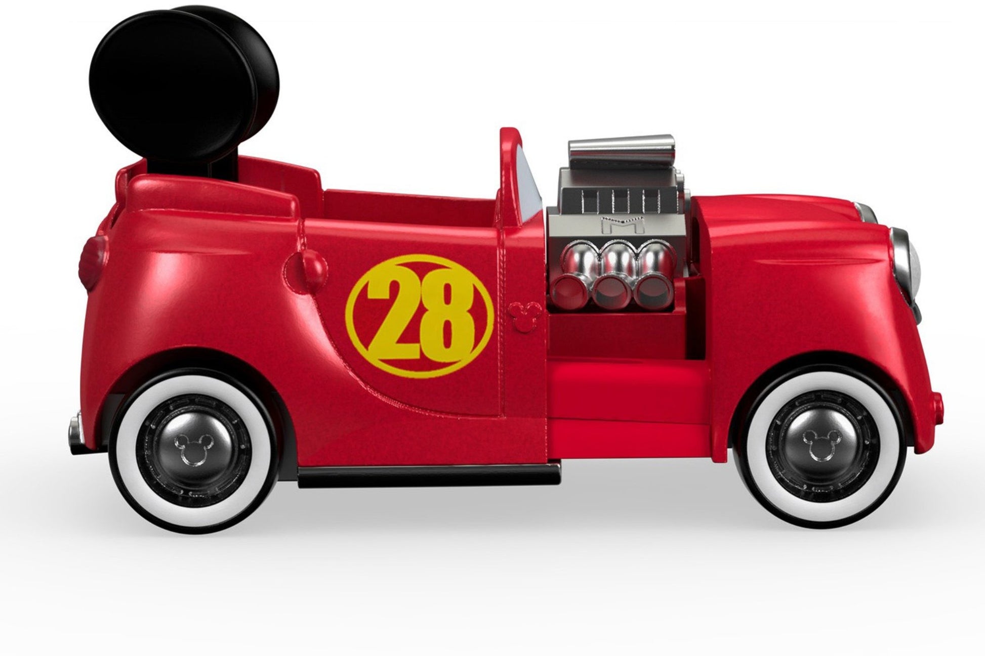 Fisher-Price Disney Mickey & The Roadster Racers, 2-in-1 Hot Doggin' Hot Rod
