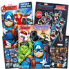 Marvel Avengers Coloring Book Super Set with Stickers (3 Jumbo Books - Over 300 Stickers Total Featuring Captain America, Thor, Hulk, Iron Man