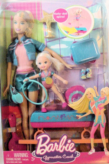 Barbie I Can Be: Gymnastics Coach Doll Play Set