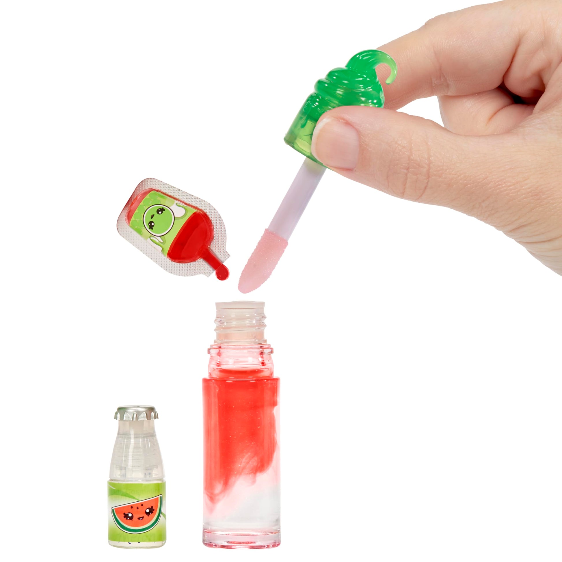 Yummiland Lipgloss Doll- Maya Watermelon, Ages 4+