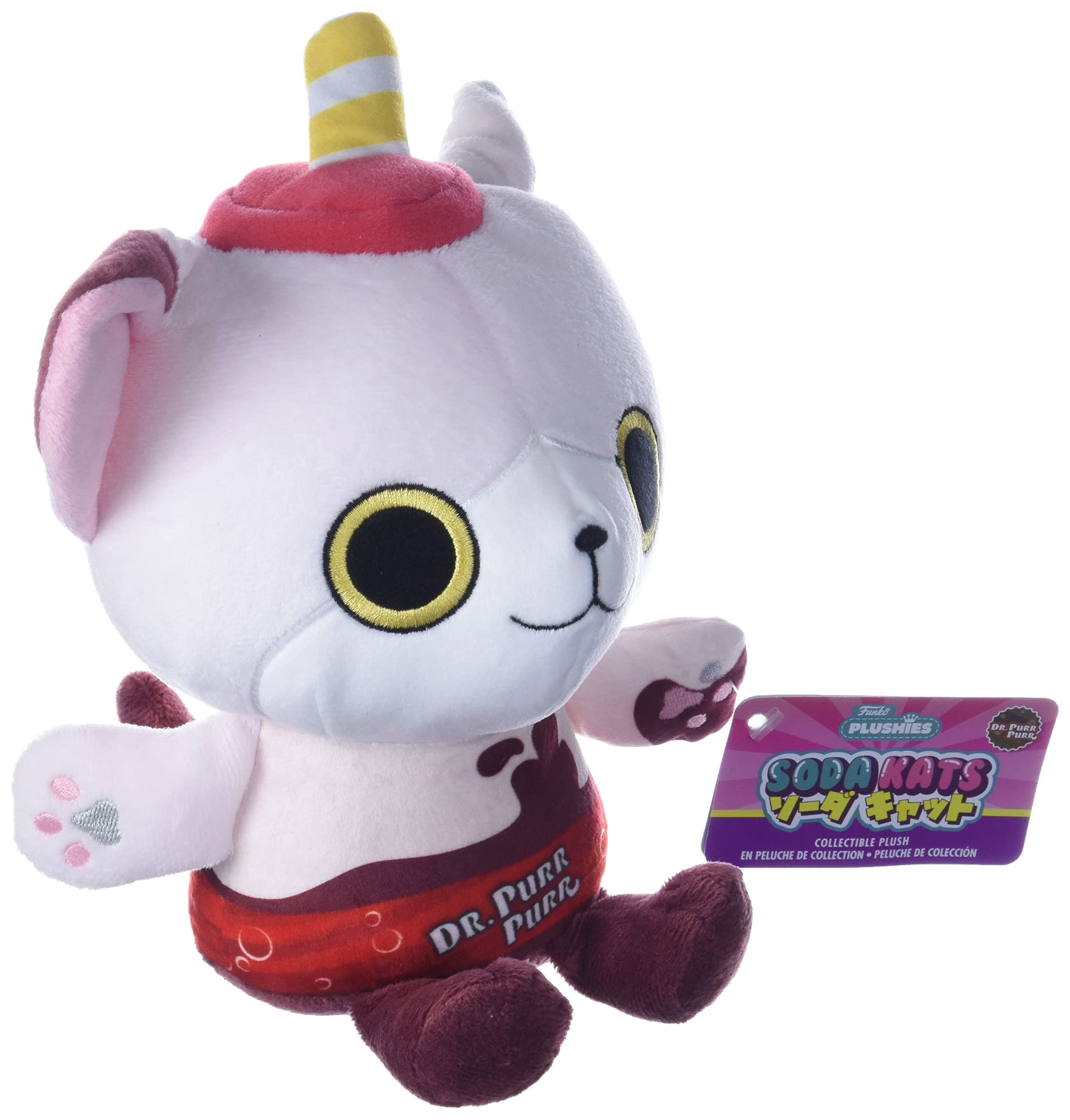 Funko Paka Paka Plush: Soda Kat - 7" Dr. Purr Purr