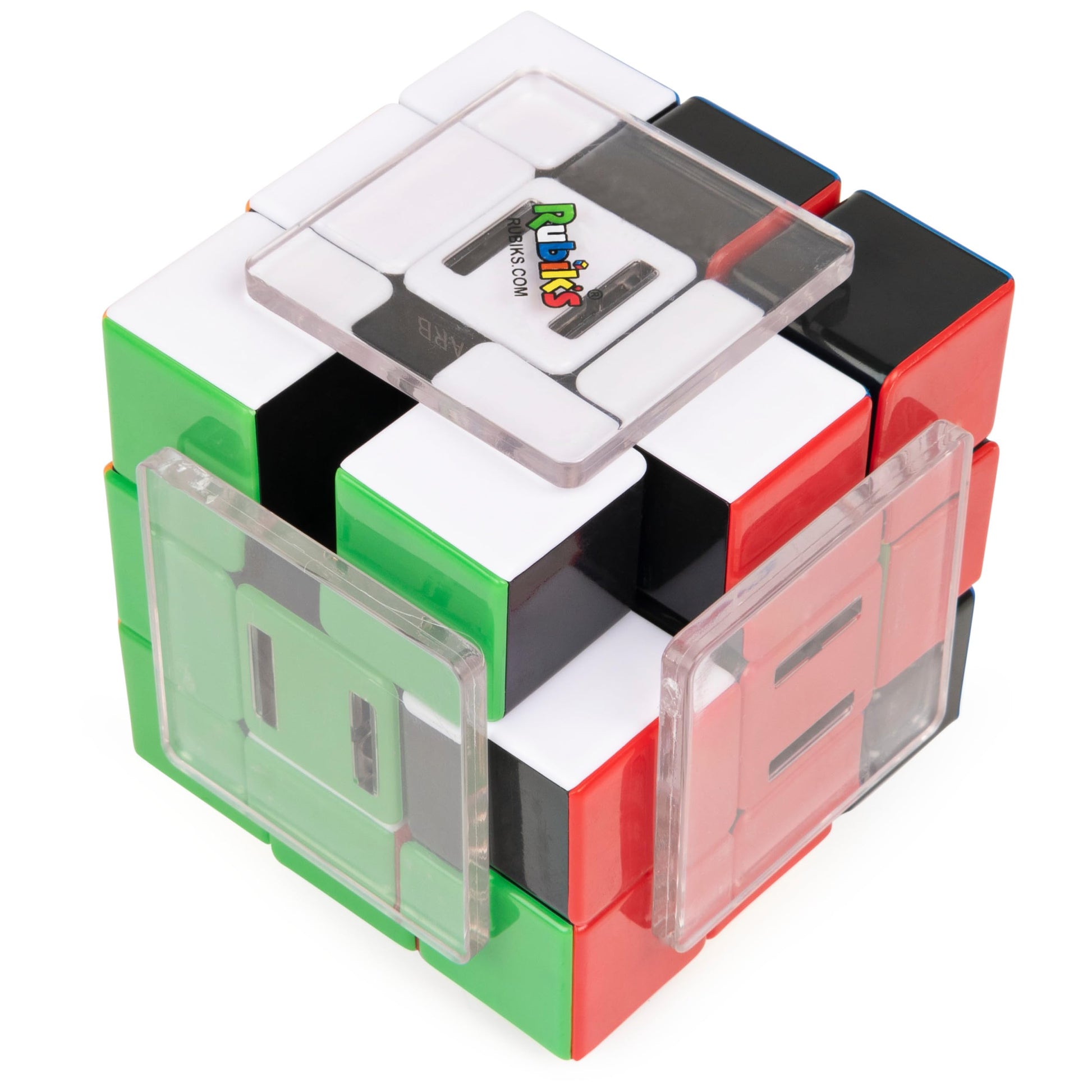Rubik’s Cube, Slide, Advanced 3x3 Cube, Problem-Solving Brain Teaser, Classic Color-Matching Puzzle, Fidget Toy, Sensory Puzzle for Adults, Teens