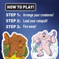Bigfoot vs Yeti Catapult Game for Kids - Best Gift for Kids, Funny Cryptid Splat Attack Launching Battle Game, 2 Player Family Board Game, Interactive