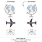 Big Dot of Happiness Precious Cargo - Blue - Boy Baby Shower Centerpiece Sticks - Table Toppers - Set of 15