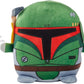 Star Wars Cuutopia 10-inch Boba Fett Plush, Soft Rounded Pillow Doll, Collectible Gift for Kids & Fans Ages 3 Years Old & Up includes Toy