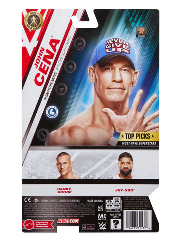 WWE John Cena 2025 Main Event Action Figure Top Picks Series Wrestling Action Figure Toy