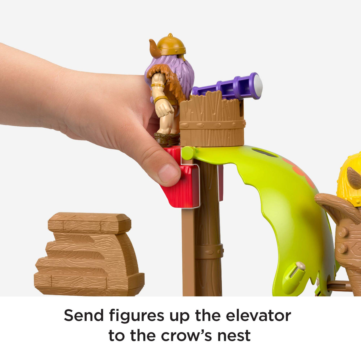 Fisher-Price IMAGINEXT Scooby-Doo Viking Ship, Multi Color