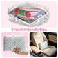 TYITALK Mahjong Tile Set with 166 Premium Mahjong Tiles, Complete Set with Carrying Bag for Family Game Nights and Friendly Competition