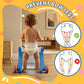 HYES 5 in 1 Baby Push Walker for Baby Boy, Activity Center Learning to Walk, Sit to Stand, Early Learning Push Toys for Infant 12 Months, Walking Toys