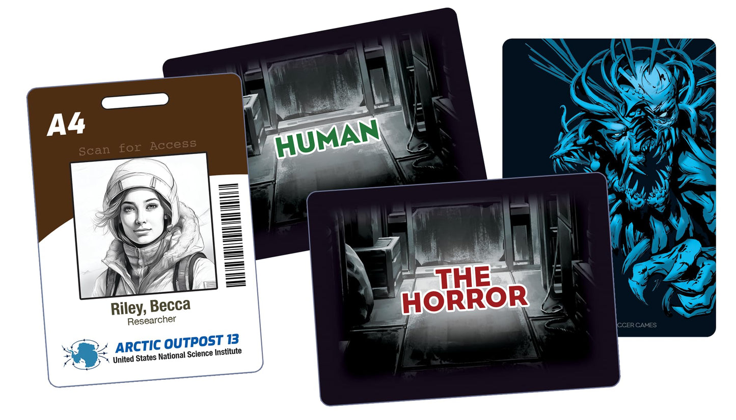 Smirk & Dagger, This Game is Killer Frozen Horror - for Ages 14 and Up, 4 to 10 Players