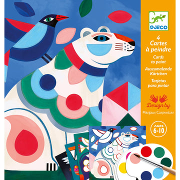 DJECO Coloring Surprises Painting Set - Fanciful Bestiary