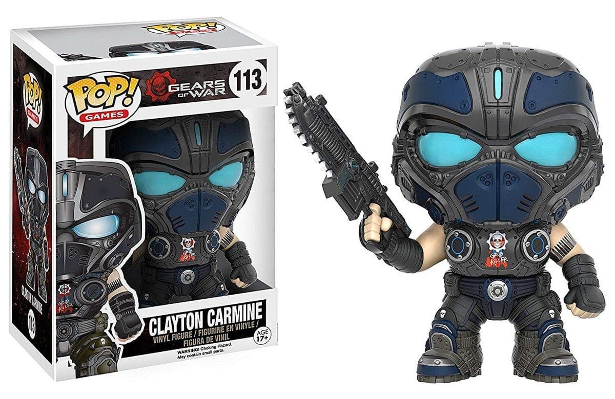 Funko POP Games: Gears of War - Clayton Carmine Action Figure