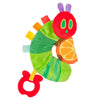 Kids Preferred Eric Carle Toddler Toys The Very Hungry Caterpillar Sensory Toy with Crinkle Orange Slice and Teether Ring for Car Seat and Stroller