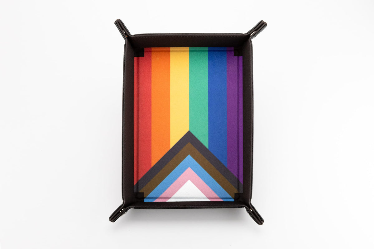 FanRoll Pride Dice Tray - Rainbow Flag