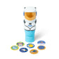 Melissa & Doug Sticker Wow!™ Astronaut Bundle: 24-Page Activity Book, Refillable Sticker Stamper, Mini Pad, 500 Stickers, Arts and Crafts for Kids