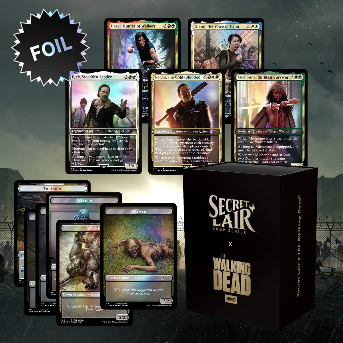 Secret Lair The Walking Dead Magic The Gathering Set