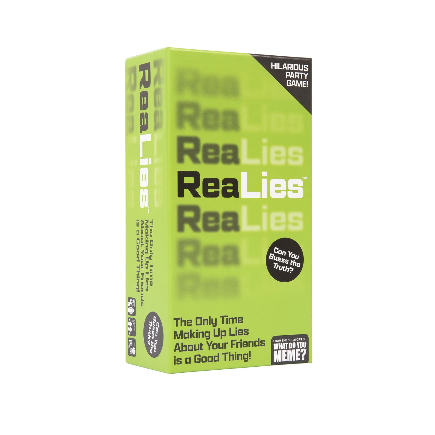 ReaLies - The Hilarious Party Game of Truths and Lies That Tests How Well You Know Your Friends - by What Do You Meme?