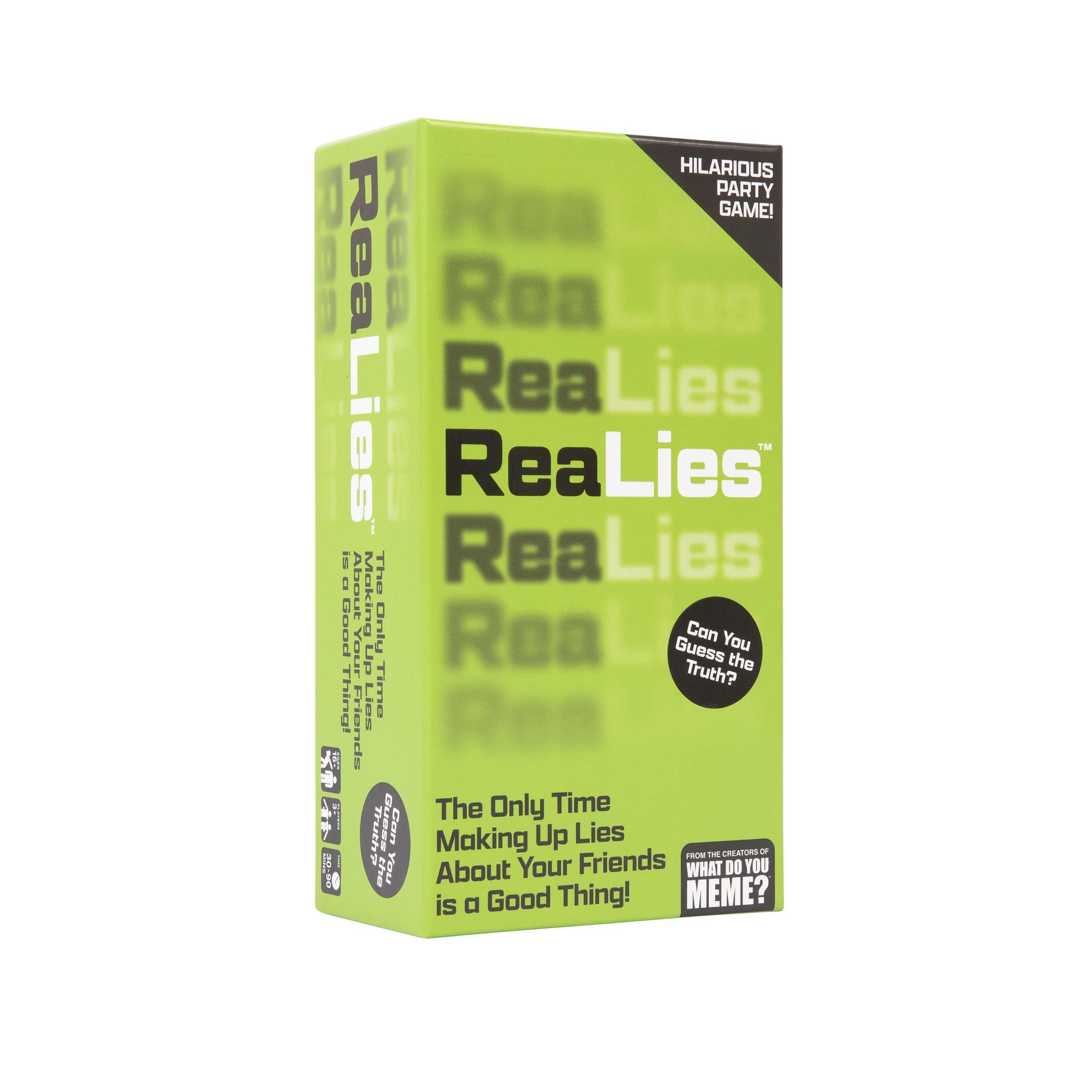 ReaLies - The Hilarious Party Game of Truths and Lies That Tests How Well You Know Your Friends - by What Do You Meme?