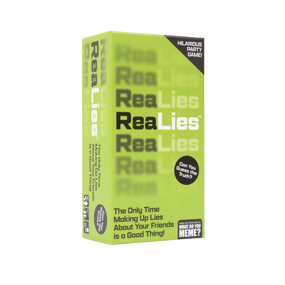 ReaLies - The Hilarious Party Game of Truths and Lies That Tests How Well You Know Your Friends - by What Do You Meme?