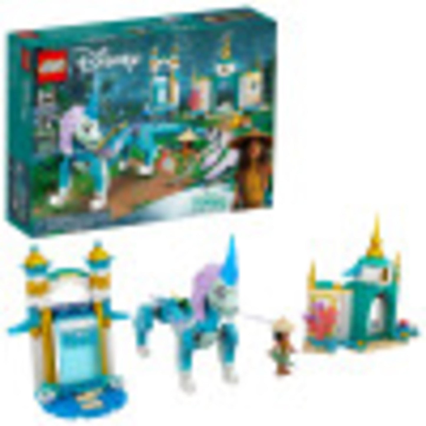 LEGO Disney Raya and Sisu Dragon 43184; A Unique Toy and Building Kit; Best for Kids Who Like Stories with Dragons and Adventuring with Strong Disney