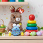 Ty Beanie Praline the Brown Easter Bunny - 6"