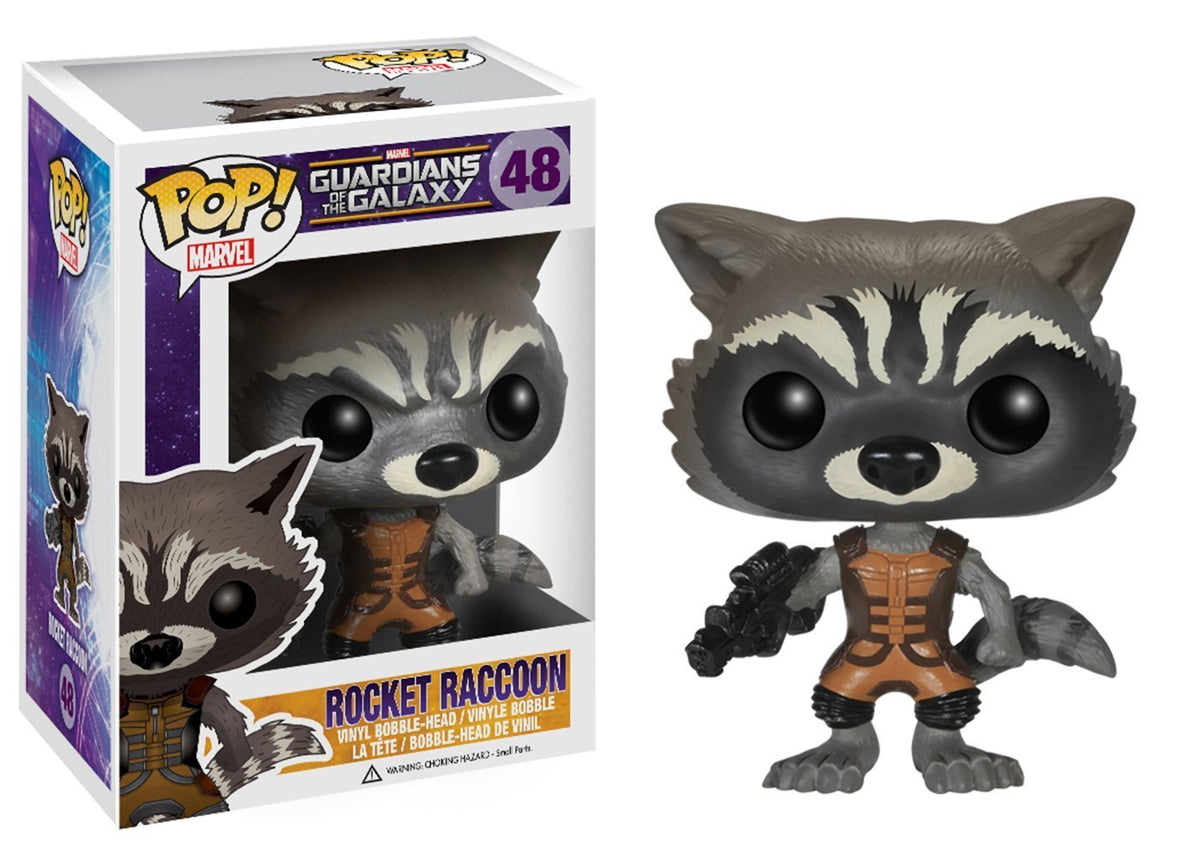 Funko POP Marvel: Guardians of The Galaxy - Rocket Raccoon Vinyl Figure