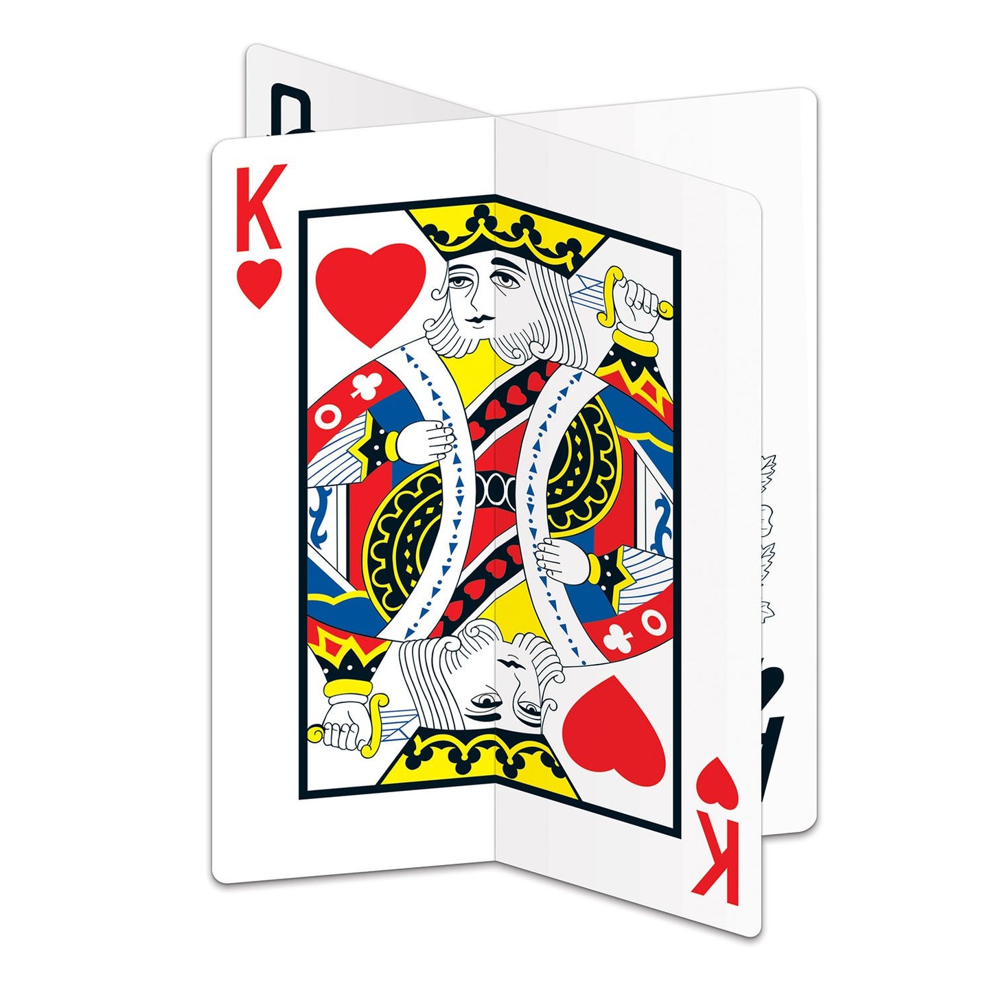 Beistle 3-D Playing Card Centerpiece